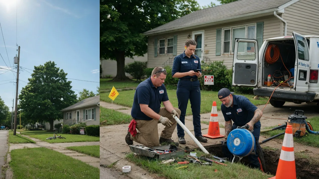 Sewer Line Repair in Stilwell, KS near me